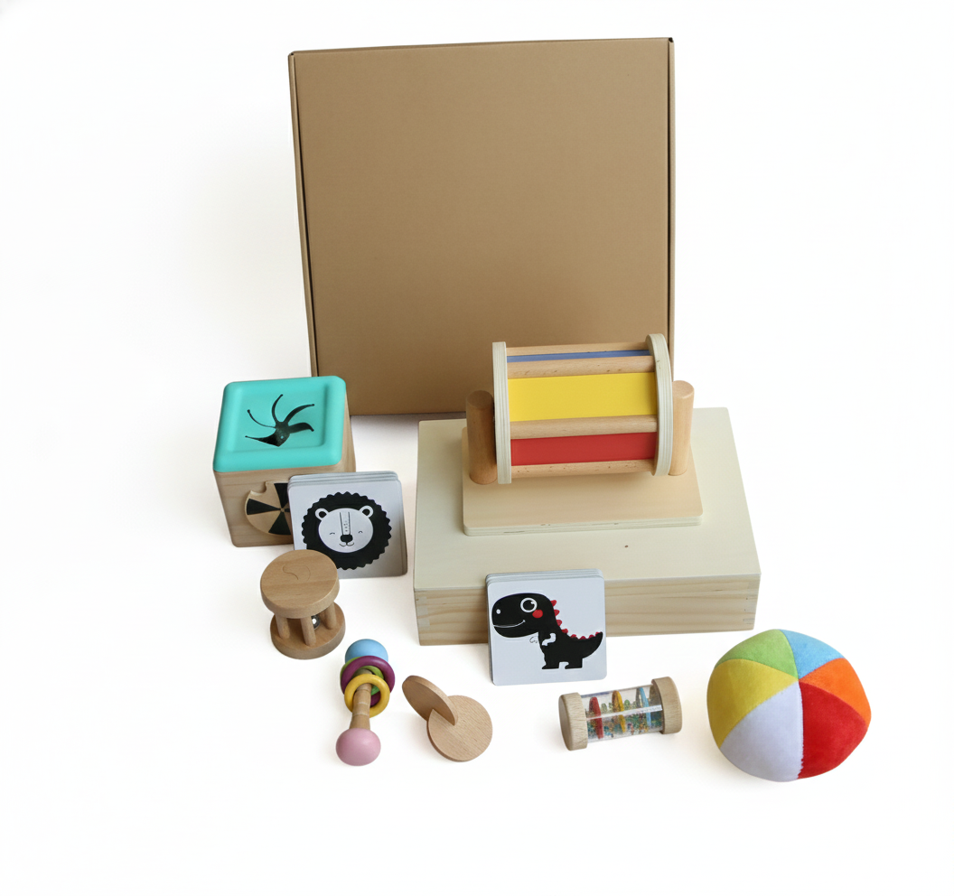 Baby Play Kit - Set Montessori 0 a 6 meses