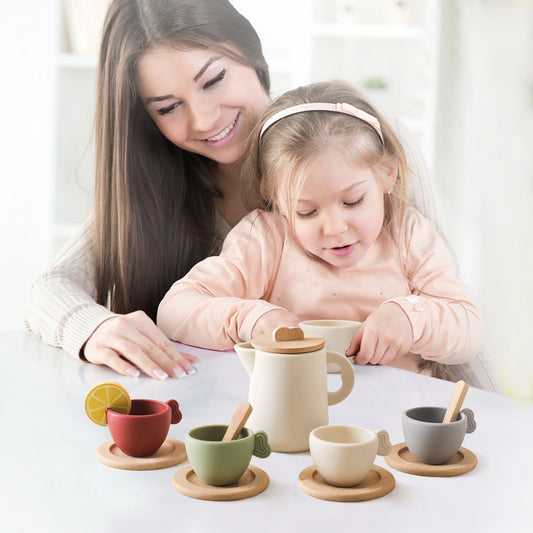 Set de té con bandeja