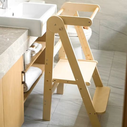 Torre de Aprendizaje Montessori Plegable y Ajustable 🌿