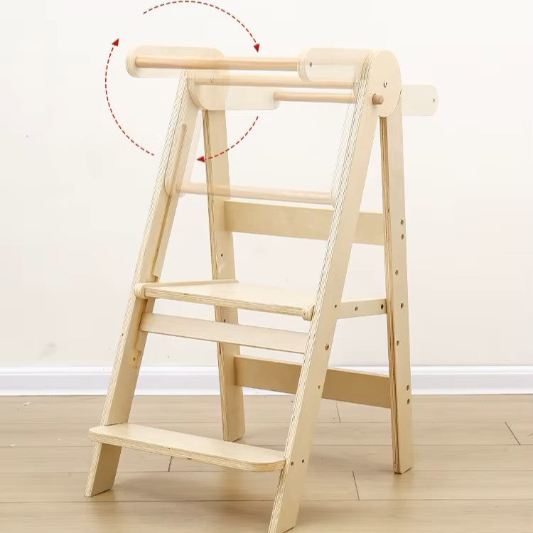 Torre de Aprendizaje Montessori Plegable y Ajustable 🌿