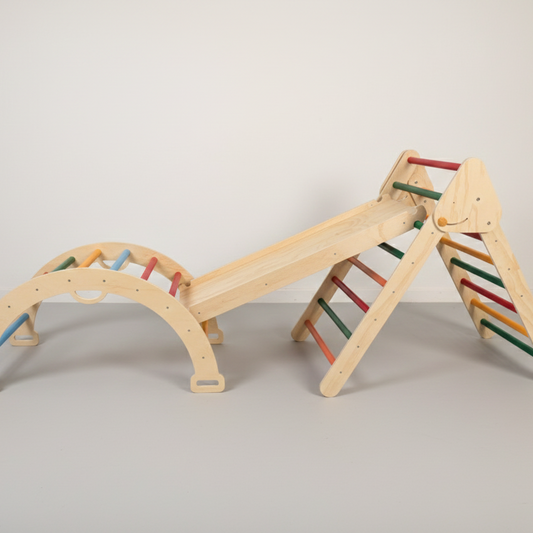 Set Pikler 3 en 1 plegable