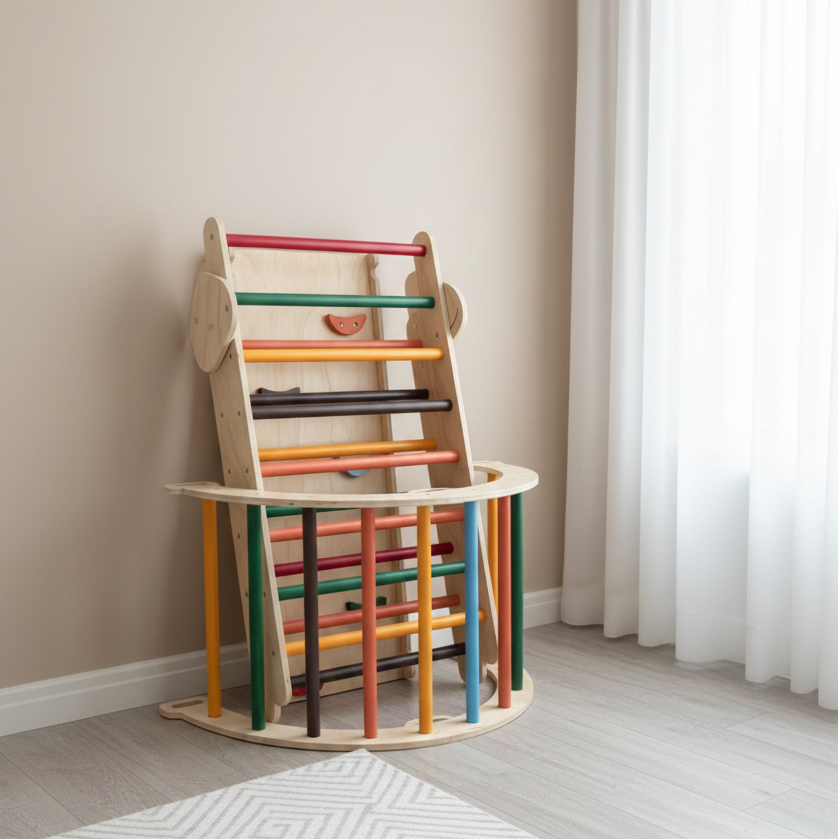 Set Pikler 3 en 1 plegable