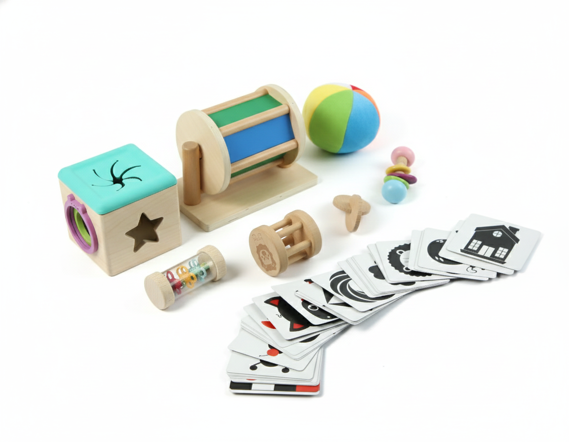 Baby Play Kit - Set Montessori 0 a 6 meses