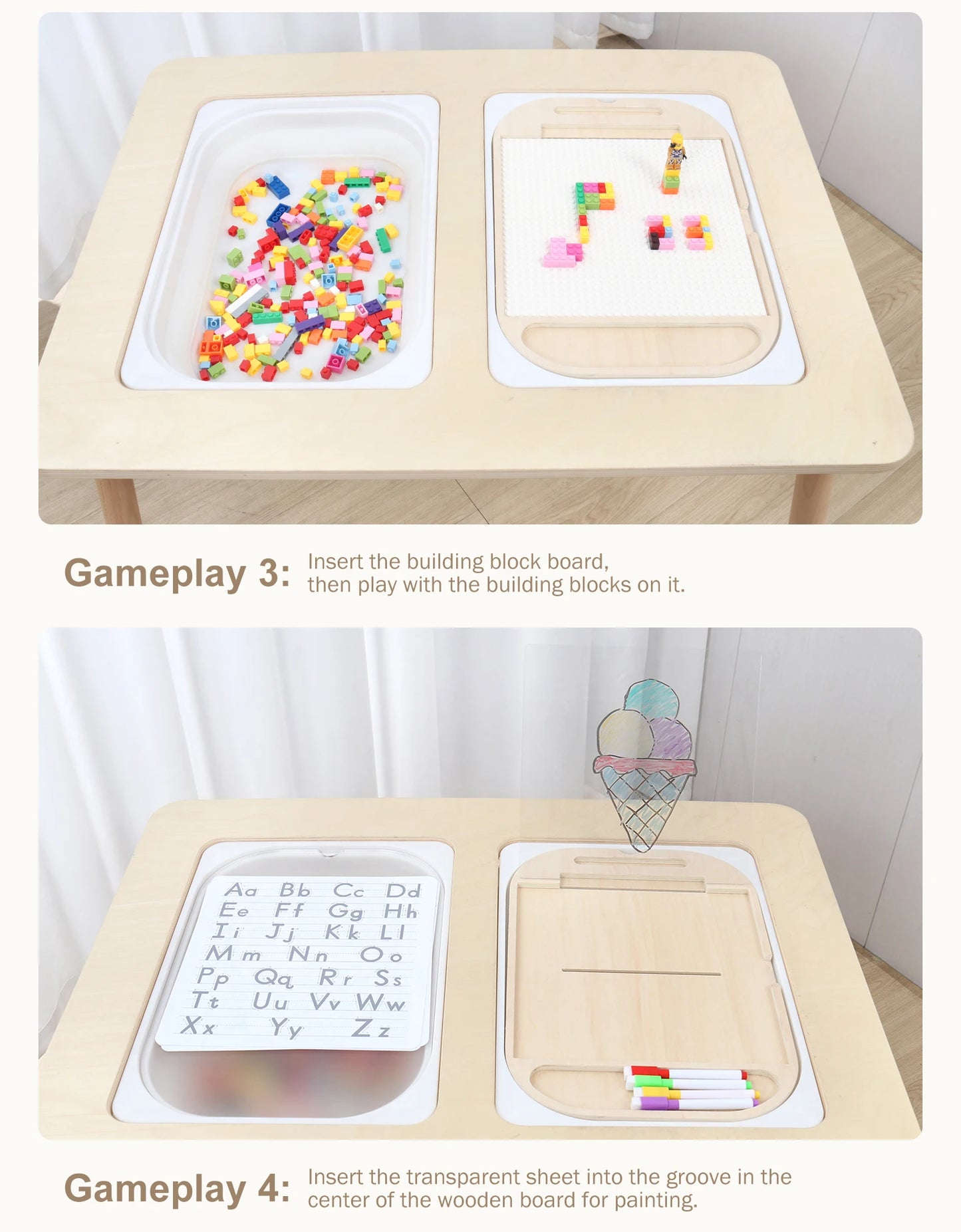 Accesorios para Mesa Sensorial