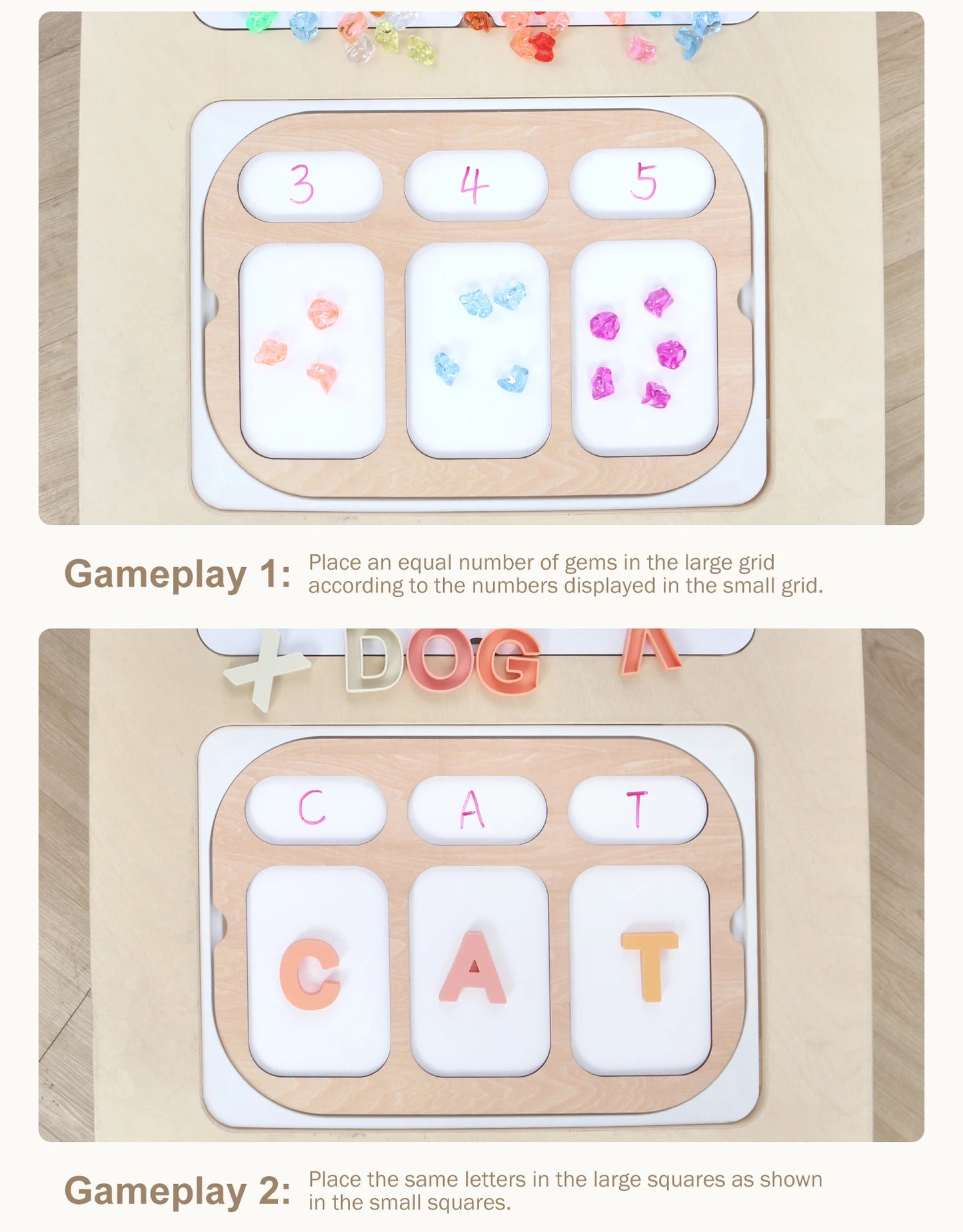 Accesorios para Mesa Sensorial