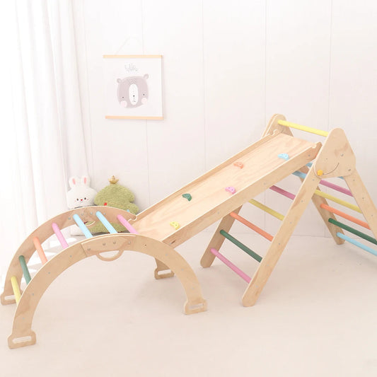 Set Pikler 3 en 1 plegable