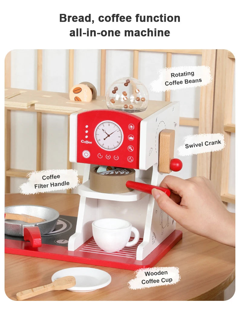 Set de café de Madera