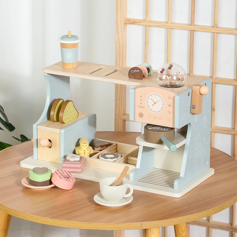 Set de café de Madera