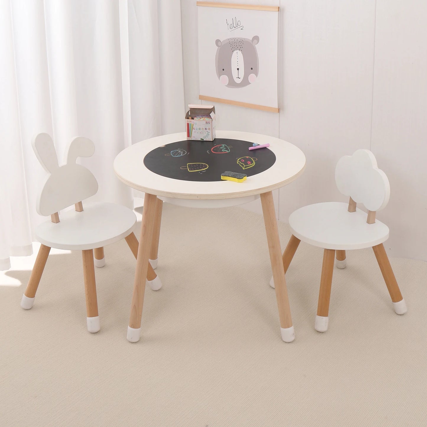 Mesa Sensorial Redonda