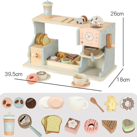 Set de café de Madera