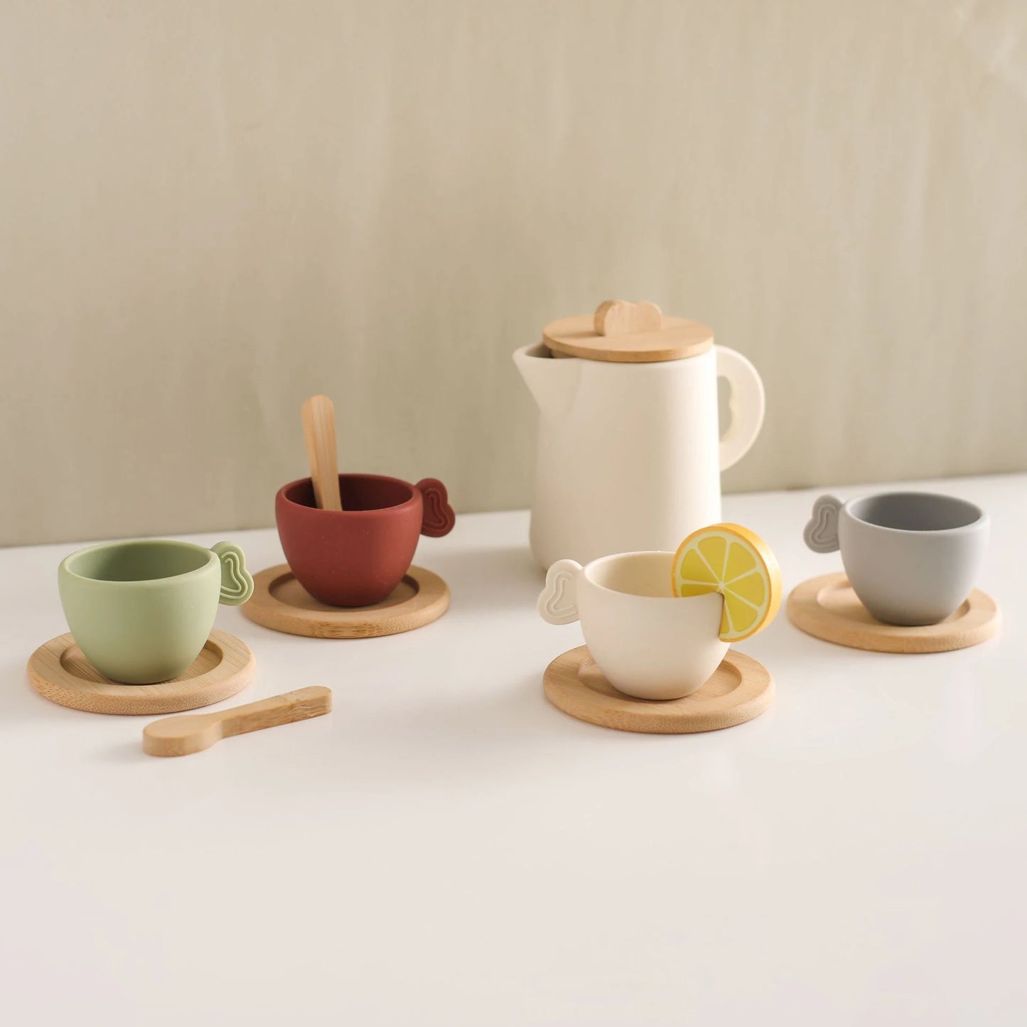 Set de té con bandeja