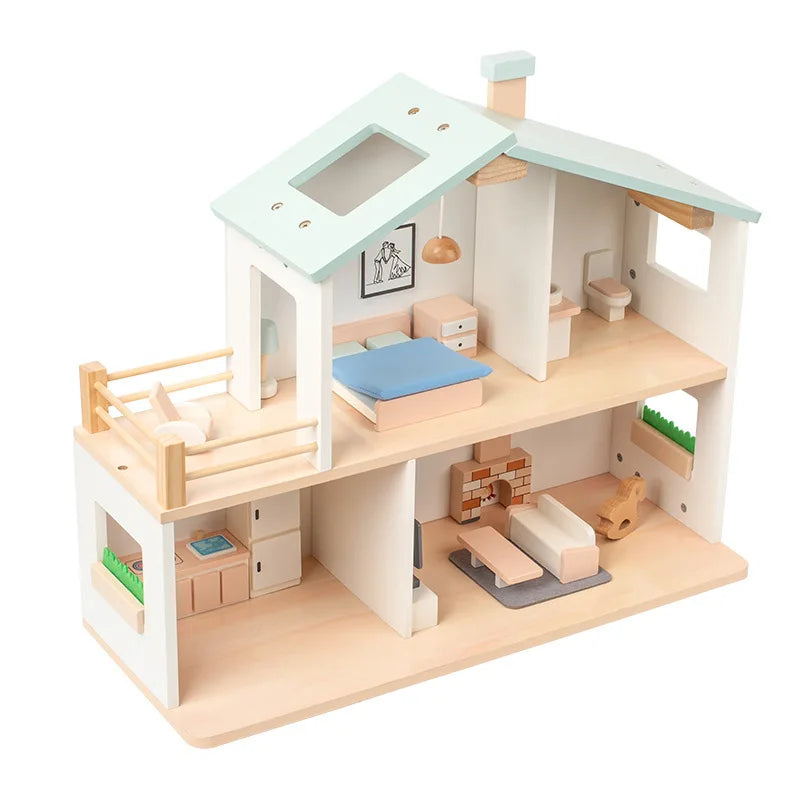 Casa de Muñecas de Madera