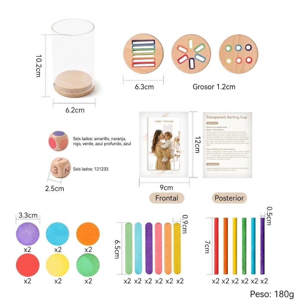 Juego Montessori de Clasificación
