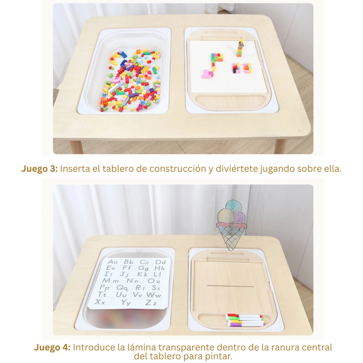 Accesorios para Mesa Sensorial