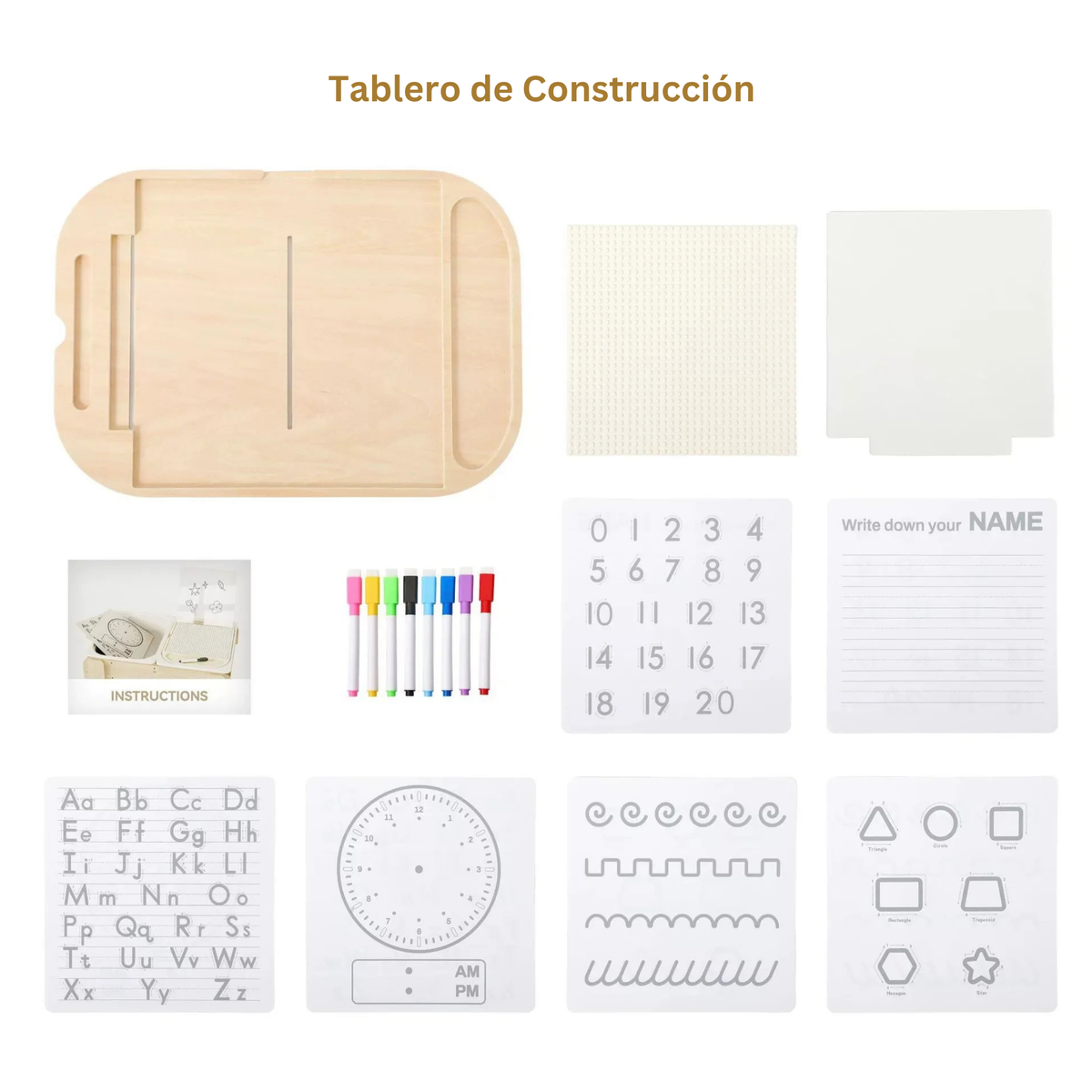 Accesorios para Mesa Sensorial