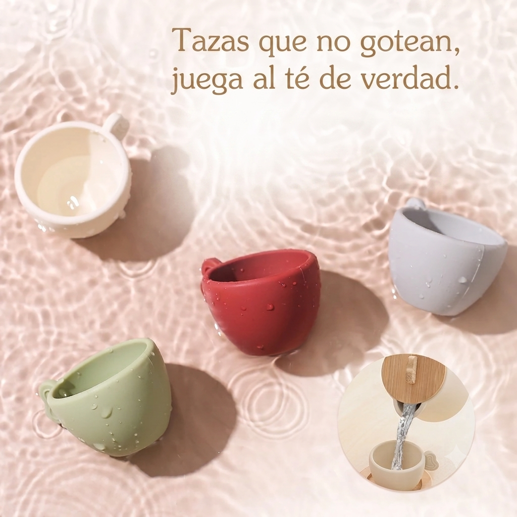 Set de té con bandeja