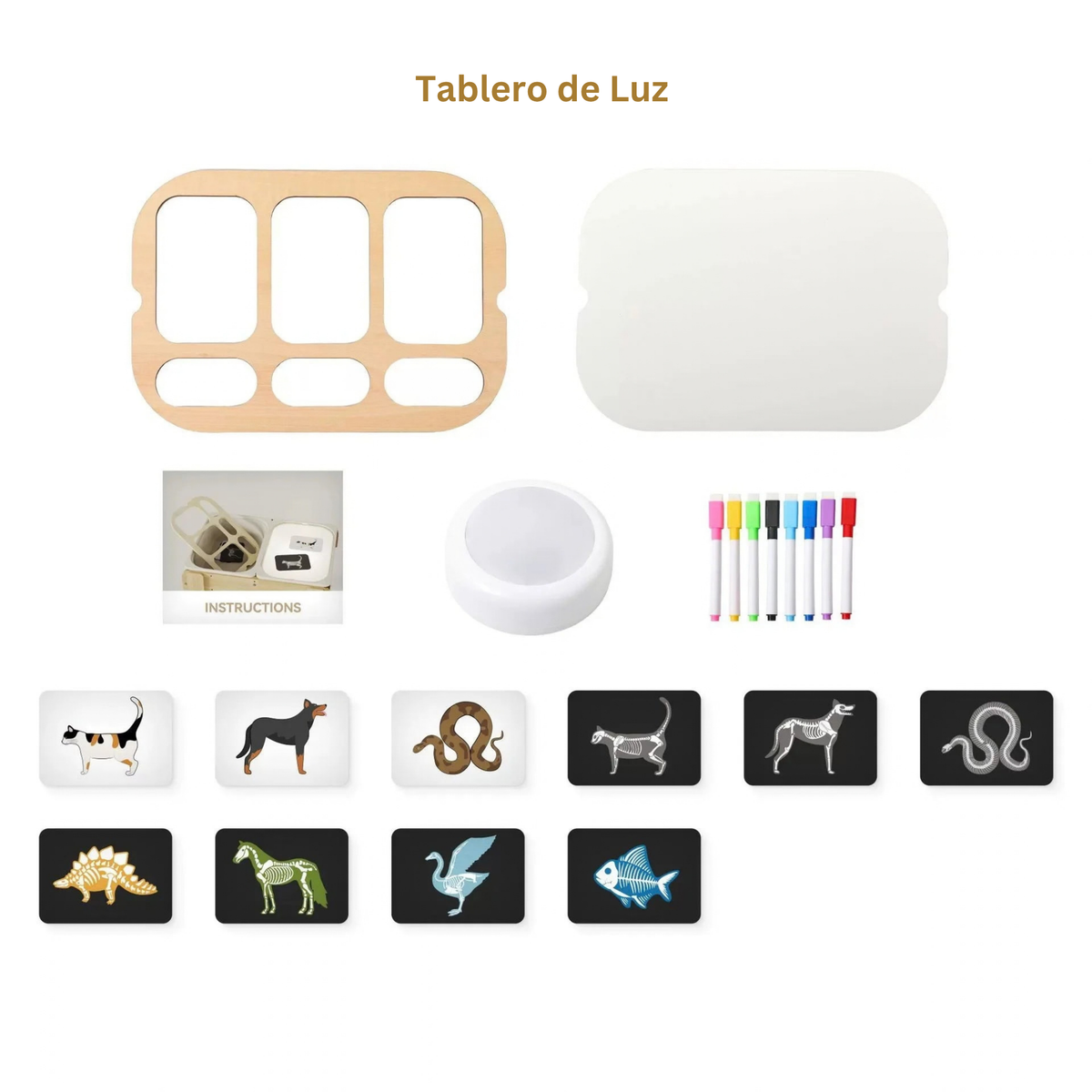 Accesorios para Mesa Sensorial