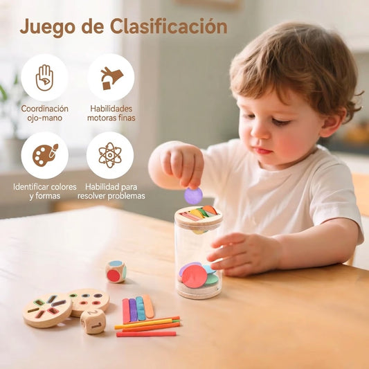 Juego Montessori de Clasificación
