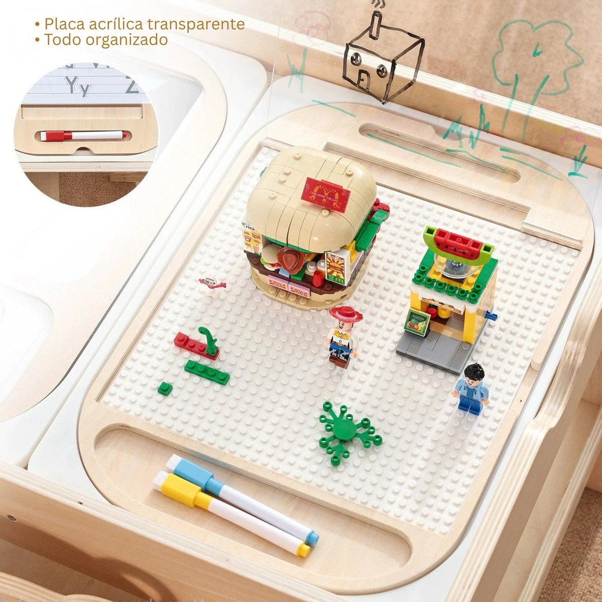 Accesorios para Mesa Sensorial